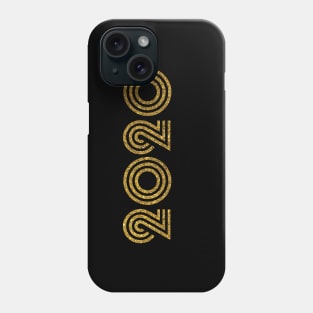 2020 Birth Year Glitter Effect Phone Case