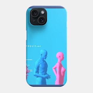 Mannequin 2 collage art Phone Case