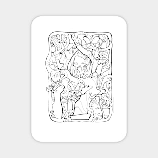 Forrest illustration Magnet