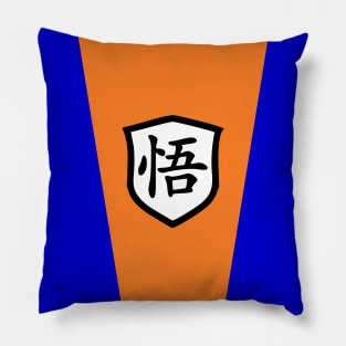 Goku Kanji Wisdom symbol Pillow