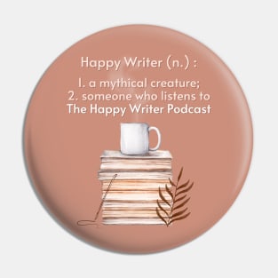 The Definition of a Happy Writer Pin