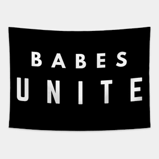 Babes Unite, Feminist quote, Feminism Tapestry