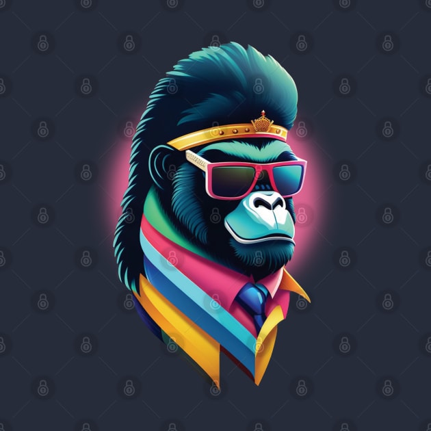 King gorilla by SylwiaArt