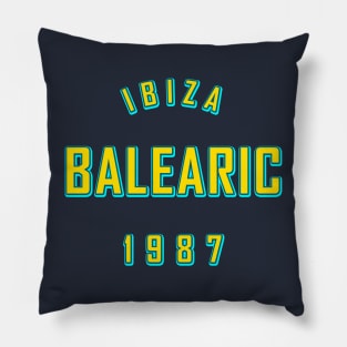 IBIZA BALEARIC 1987 Pillow