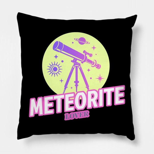 Meteorite Collector Meteorite Lover Meteorite Pillow by Meteorite Factory