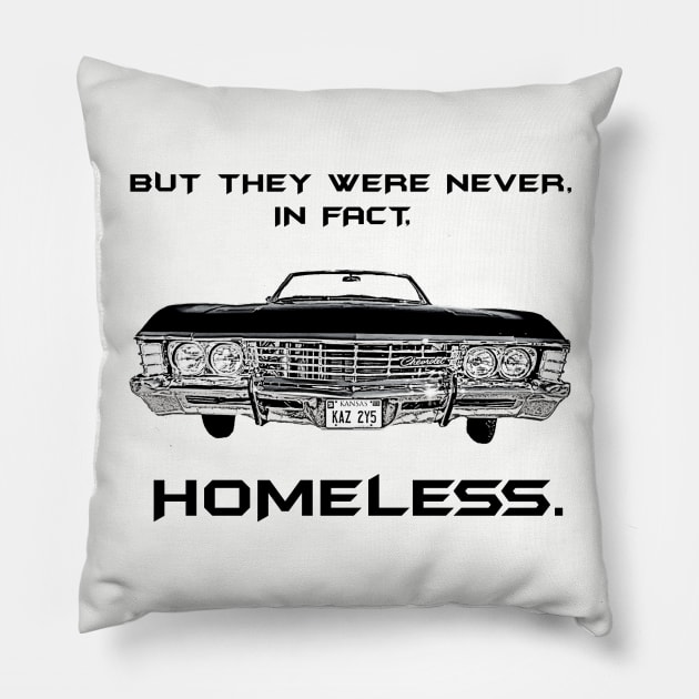 Baby is Home Pillow by Winchestered