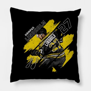 Hampus Lindholm Boston Stripes Pillow