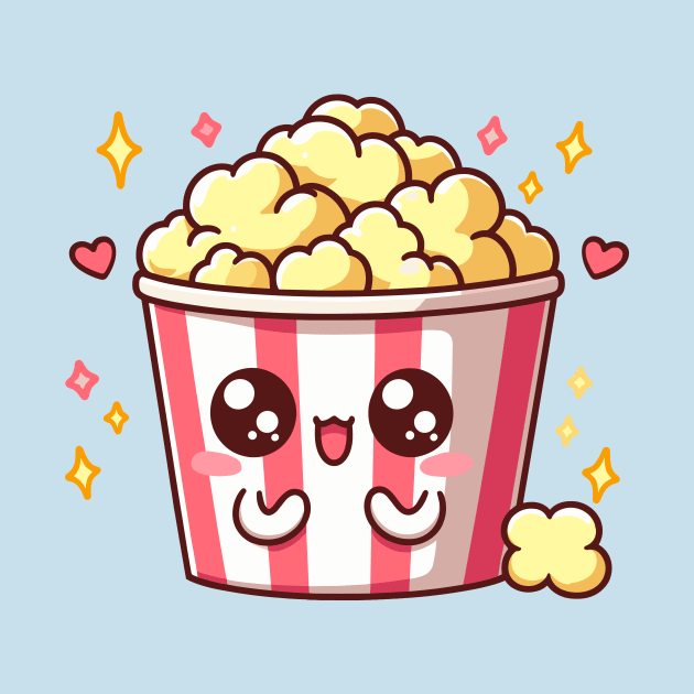 Popcorn kawaii by ArtisticBox