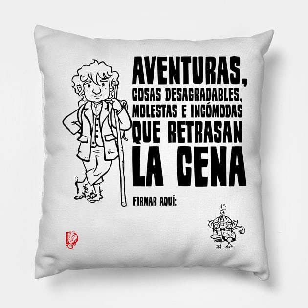 Aventuras Pillow by LordDanix