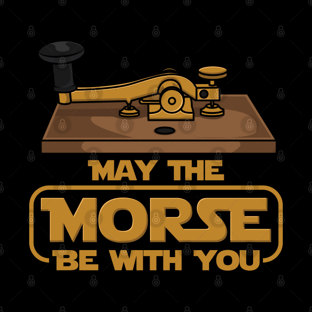 May The Morse Be With You by maxdax