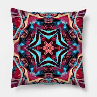 Pink Kaleidoscope Pillow