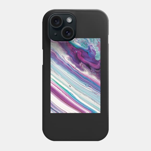 Rich Earthy Abstract, Cool Abstract Painting Phone Case by Estrytee