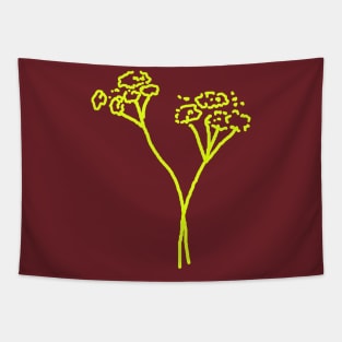 yellow flowers Tapestry