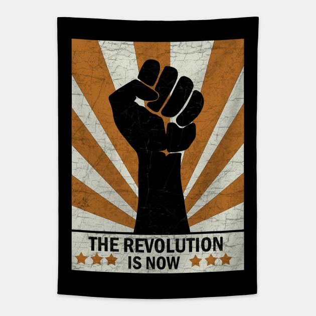 Revolution is now Tapestry by valentinahramov