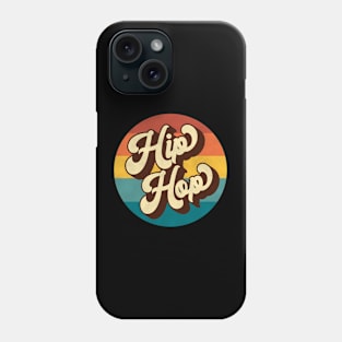 Retro Groovy 70s Vintage Hip Hop Logo Phone Case