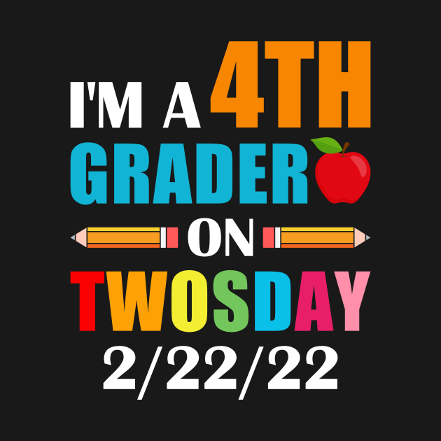 boys kids 4th Grader On Twosday 2 22 22