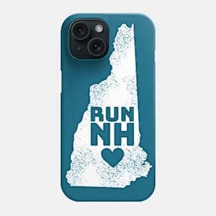 Run NH Love New Hampshire Phone Case