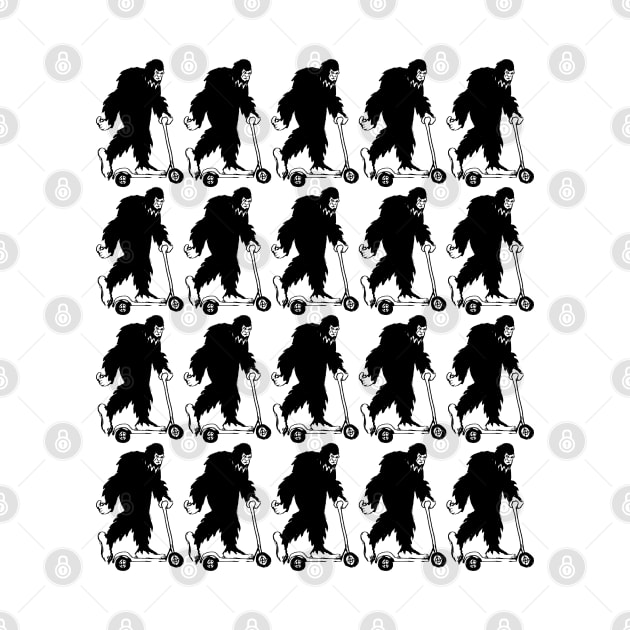 Bigfoot Silhouette by Tesszero