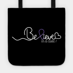 Believe- Autoimmune Disease Gifts Autoimmune Disease Awareness Tote