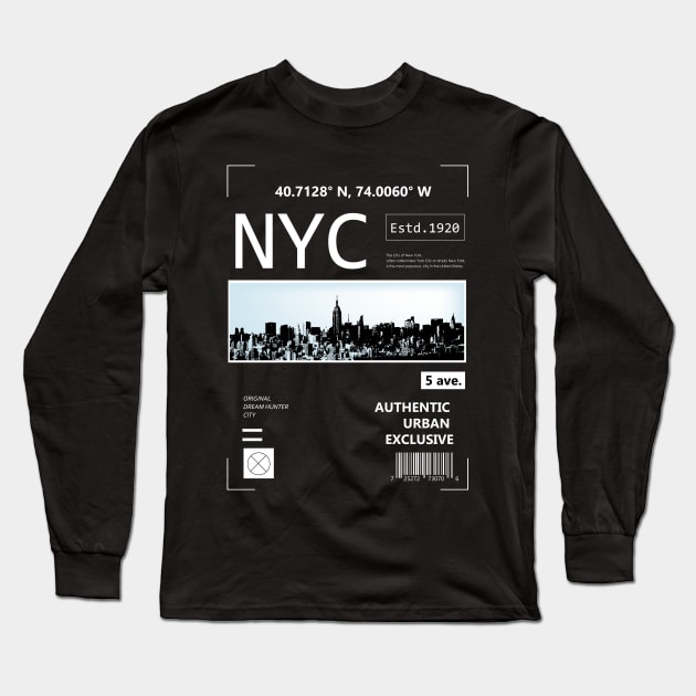 T-shirt Design NYC NEW YORK Urban City