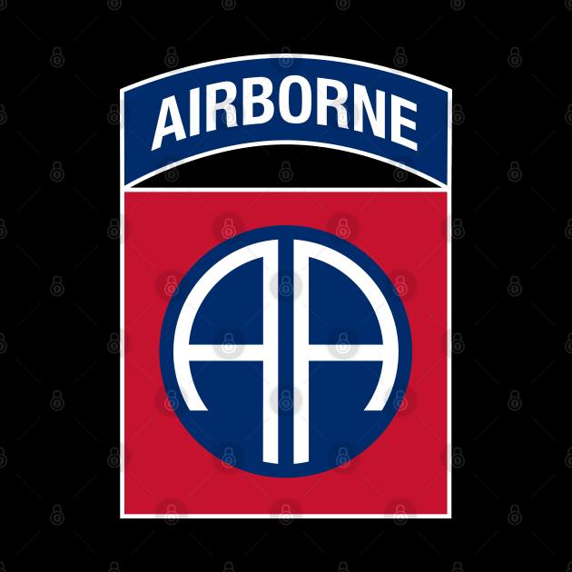 82nd Airborne Division US Army Insignia by Mandra