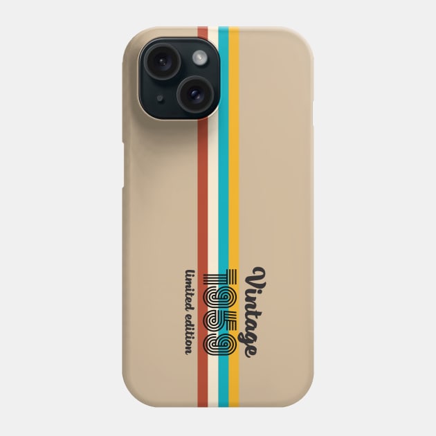 Vintage 1959 - Limited Edition Phone Case by Crismk Art
