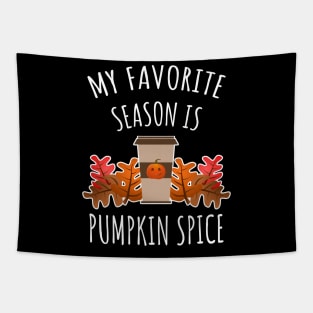 Pumpkin Spice Season Tapestry