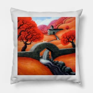 Fox Autumn Pillow