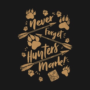 Hunters Mark - Gold Version T-Shirt