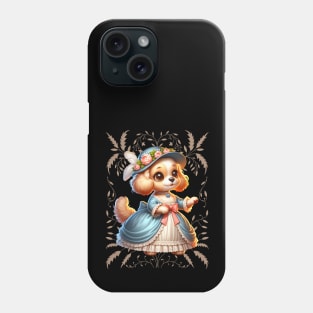 Regency cute dog Phone Case