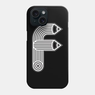 alphabet f Phone Case