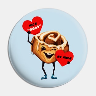 Valentine Cinnamon Bun Pin