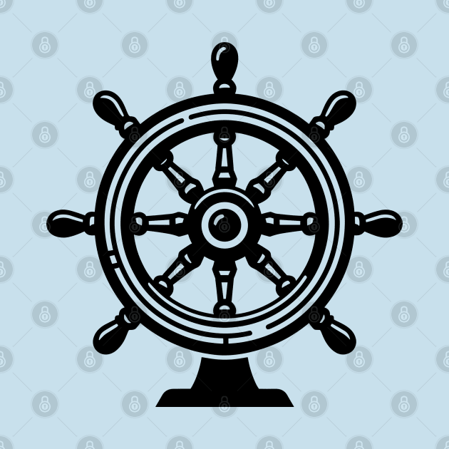 Ship's Wheel by KayBee Gift Shop