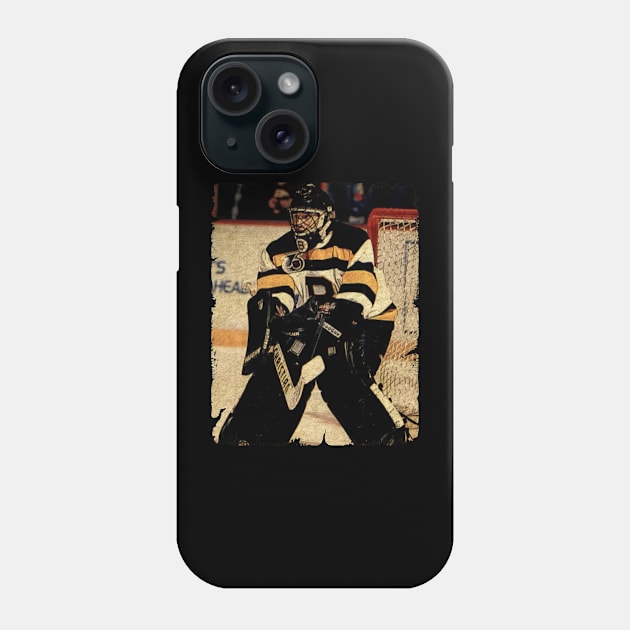 Daniel Berthiaume - Boston Bruins, 1991 Phone Case by Momogi Project