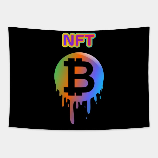 biggest coin bitcoin Tapestry by pleasuretshirt