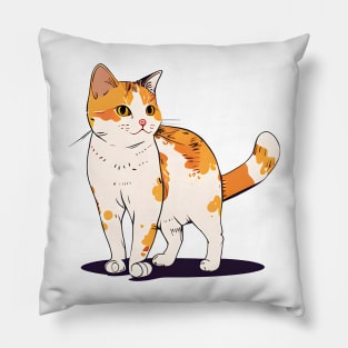 I Love My Lady Cat - Funny Cats Pillow