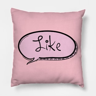 Like chat ballon Pillow