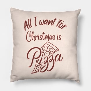 All I want for Christmas is Pizza Pillow