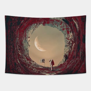 The Martian Digital Surrealism Tapestry