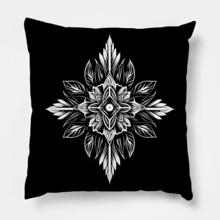 Sacred Geometry Fractal Art Pillow