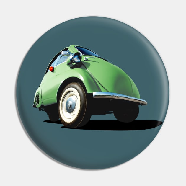 Isetta bubble car in green Pin by candcretro