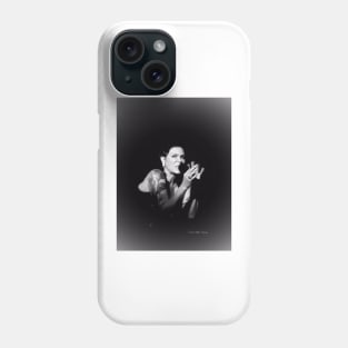 Beth Hart - Portrait - Black and White - Vignette Phone Case