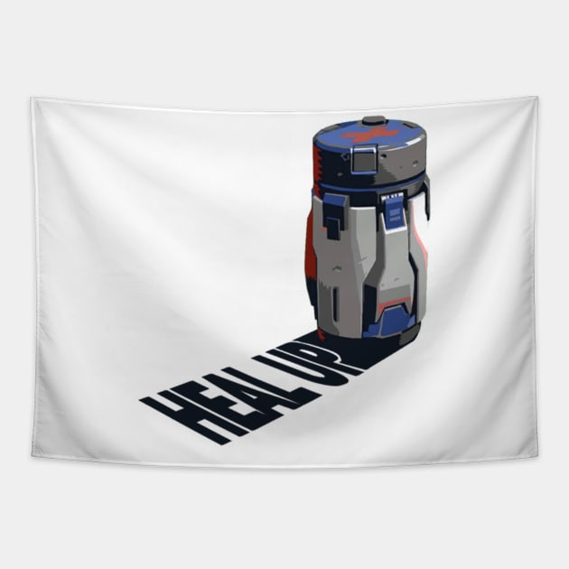 Soldier 76 Heal Up! Tapestry by Genessis