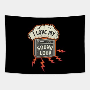 Sound Amplifier Vintage Sound Engineer Tapestry