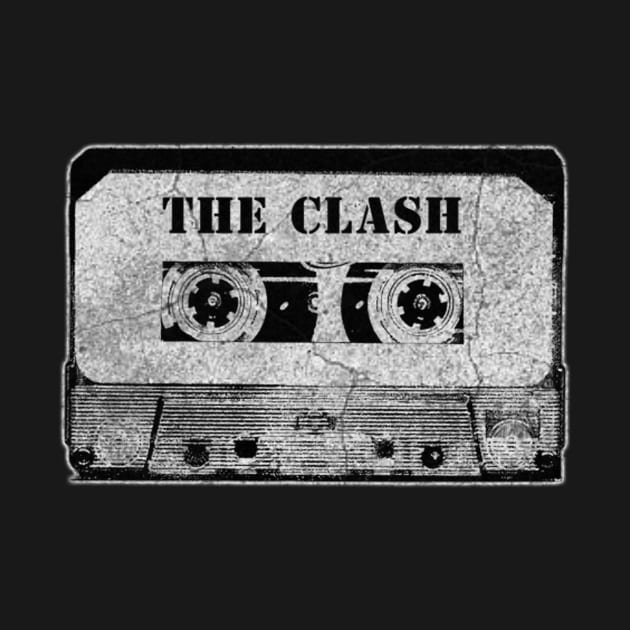 The Clash Cassette Tape by ysmnlettering