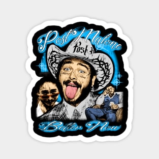 Post malone vintage 80s bootleg design Magnet