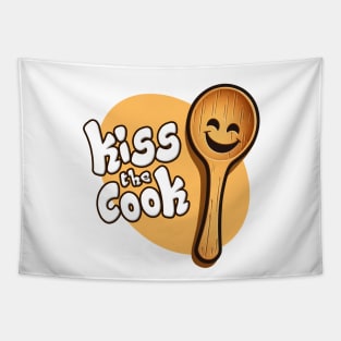 Kiss the Cook Tapestry