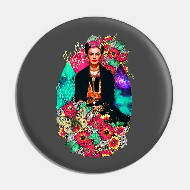 Galaxy Frida Pin by jurumple