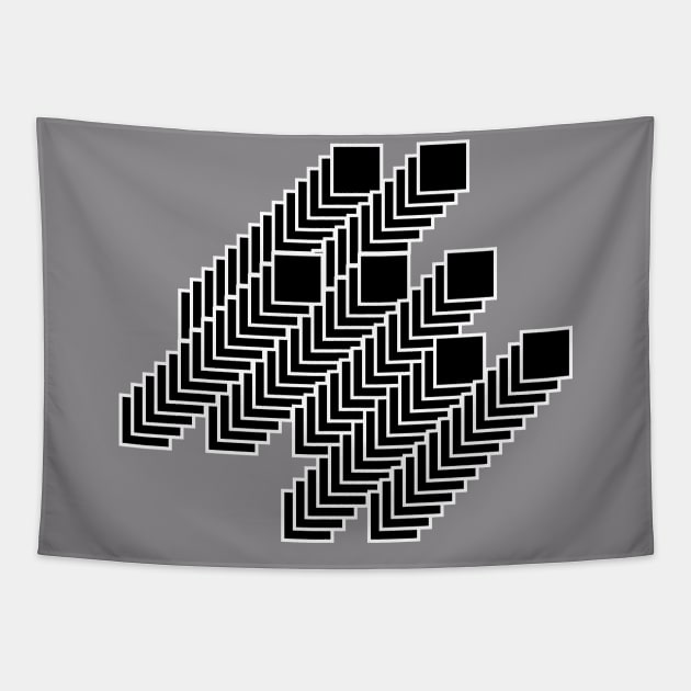 geometric tubes Tapestry by lkn