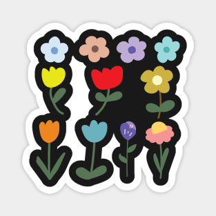 kawai flowers Magnet